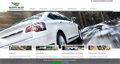 Desktop Screenshot of acceptauto.dk